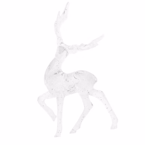 Holiday Lighted Glitter LED Light Reindeer Match Christmas Atmosphere Ci24755