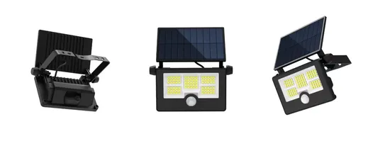 IP65 Outdoor Garden LED Solar Wall Light Foldable Solar Street Lamp Solar Flood Light with PIR Motion Sensor