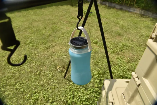 Outdoor Waterproof Foldable Rechargeable Solar Camp Lights LED Camping Lantern