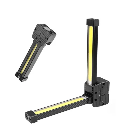 10 Work Modes Dual COB Type C Rechargeable 1200mAh Work Light for Outdoor Car Repairing Inspection Foldable Work Lamp Portable Work Spot Light