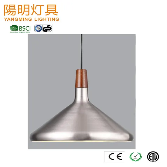 Modern Style Wood Aluminum Lamp Home Decoration Kitchen Pendant Light