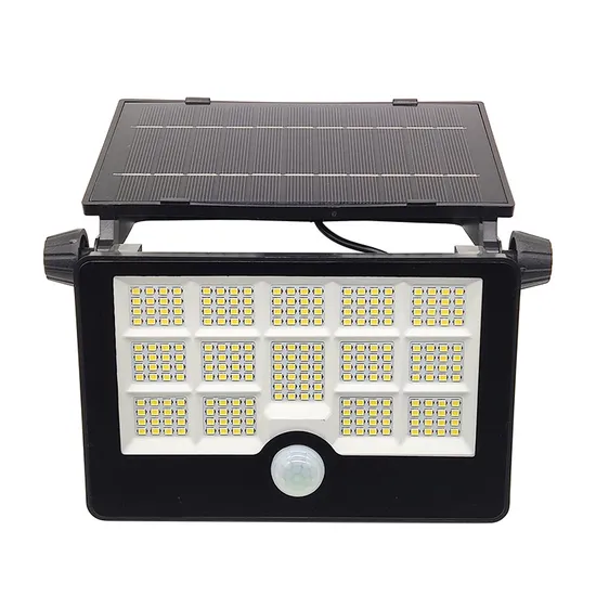 Outdoor Super Bright IP65 Waterproof Folding Solar LED Wall Light with Remote Control PIR Motion Sensor