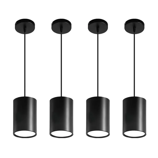 Nordic LED Pendant Lamp Shade Wood Macaron Hanging Light Modern Indoor Lighting Decor Light Fixture for Restaurant Bedroom