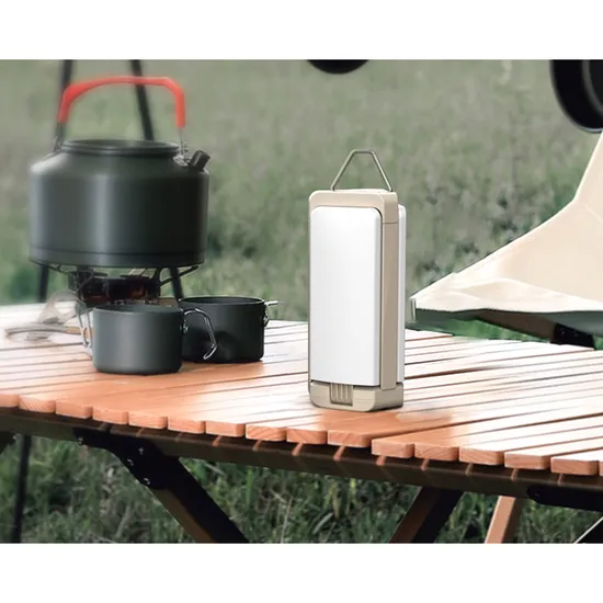 LED Solar Camping Light 5W 500lm IP54 Foldable Portable with Type