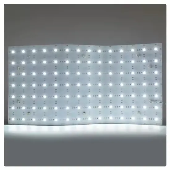 Custom Paper Thin Cuttable 24V Dimmable Flexibility Panel Flex Backlight Flexible SMD LED Light 