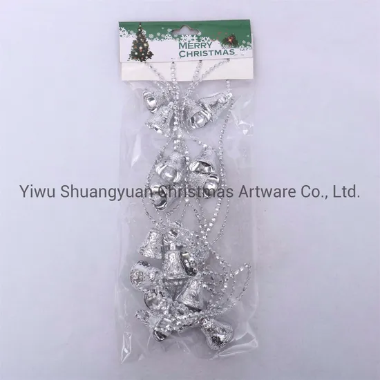 Plastic Chain Round Plastic Beads Chain for Christmas Decoration 