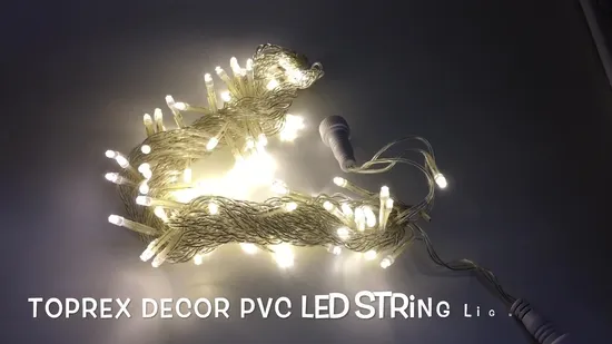 Holiday Garden Home Lighting Outdoor Waterfall LED String Light in Stock 