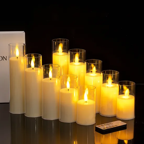 Birthday Wedding Light Home Decoration Wholesale Party Candles LED Flameless Candle Manufacture 