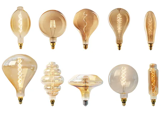 LED Filament Light E14 2W 4W 6W 8W Glass LED Bulb Edison Candle Light 