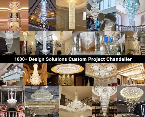 Custom Extra Large Wedding Banquet Hall Candle Maria Theresa Crystal Chandelier Pendant Light 