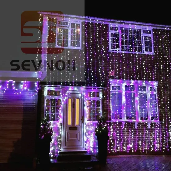 High Quality Custom 2m*3m 600 LED Wedding House Party Christmas Festival Decoration Outdoor IP65 Warm White Red Green Blue White Color LED Curtain Light 