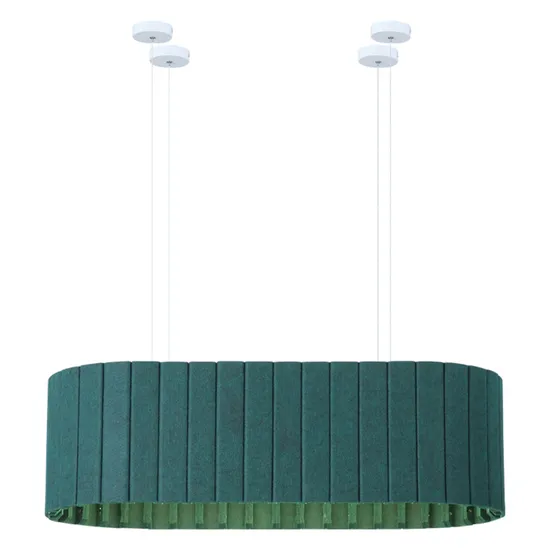 Simple Style Suspension Light Indoor Lighting for Meeting Room Office Waiting Room Decorative Ceiling Felt Paper Lantern Light Fixture 