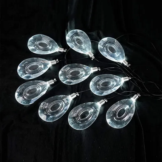 Acrylic Hanging String Lights for Stylish Wedding Party Decor 