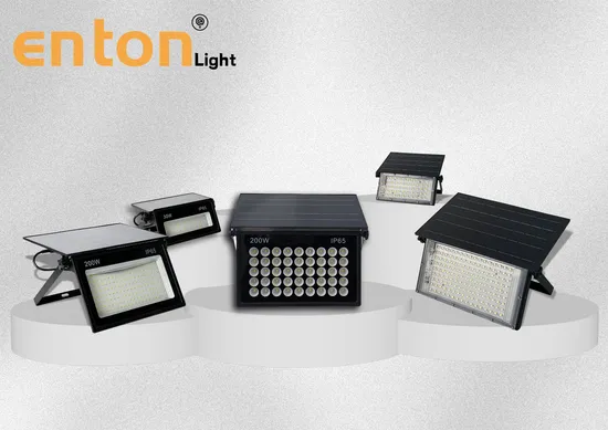 Outdoor Waterproof Stadium Reflector Projector Folded Spotlight IP65 Solar Garden Flood Lights 