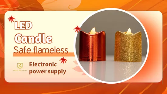 Wholesale Custom Mini Plastic Candle Flameless LED Tea Light Candle 