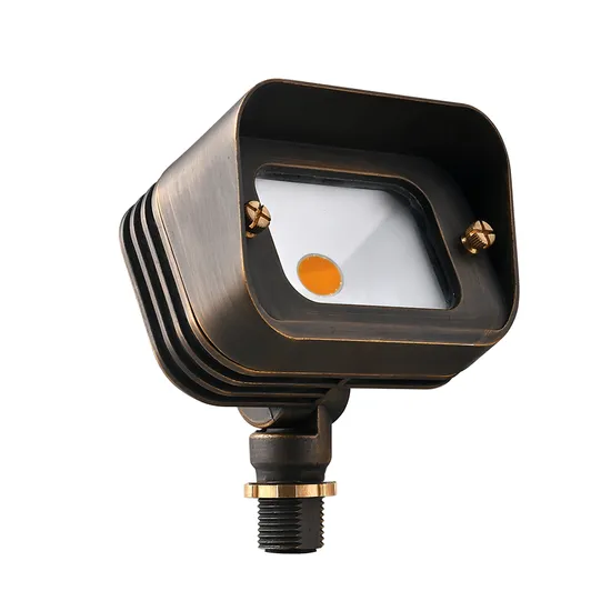 Outdoor LED Garden Integrated 18W Tree Wall Washer Flood Light High Lumen Brass Landscape Light 