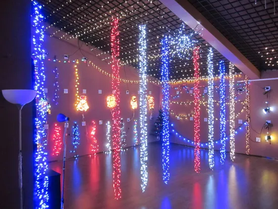 Hot Sale Popular 3mx2m 240L Christmas Home Decorative LED Curtain Light 