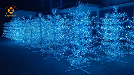 Anpu 3D LED Christmas Tree Light Outdoor Decorative Design Light 