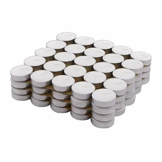 Wholesale Cheap Bulk White Unscented Mini Christmas Paraffin Wax Long Burning Lasting T Tea Lights Daily Tealight Candles for Doorgift 