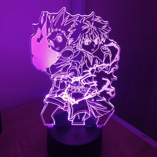 Gift Remote Control 16 Color Children′s Bedroom Decoration 3D Acrylic Night Lights