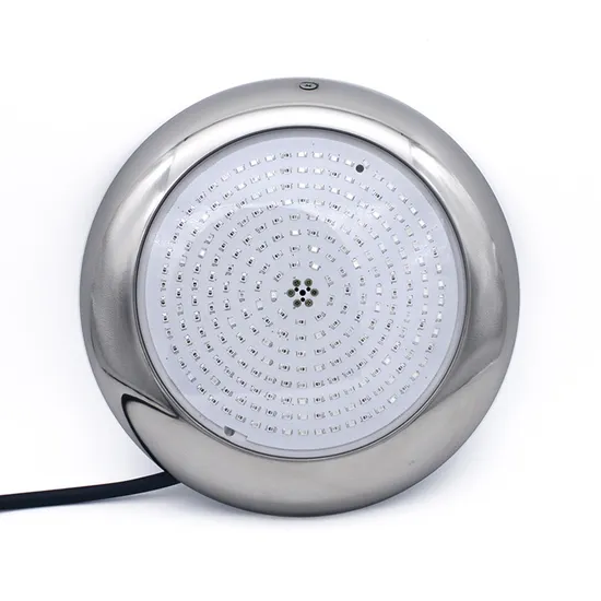 Stainless Steel Fountain Swimming Pool Light Epoxy Resin Filled Wall Mounted Lamp 